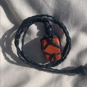 Red jasper healing chakra necklace🧚🏻